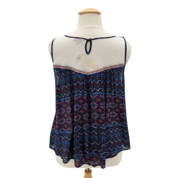NWT Democracy Boho Western Tassel Tank Top Womens 1X - Picture 4 of 12